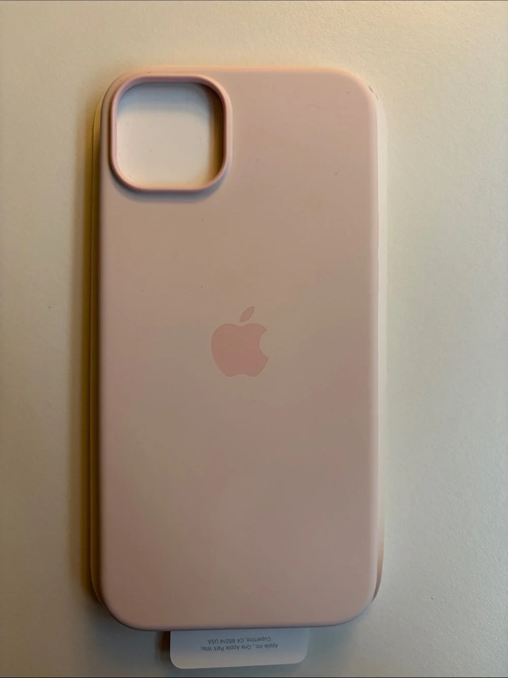 Apple iPhone 15 Plus Silicone Case - Light Pink